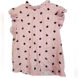SHEIN Polka Heart Blouse
